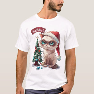 T-shirt Pas le sentir - Chat Grumpy