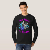 T-shirt Pas Le Temps De Spare Fun Bowling Motto 1 (Devant entier)