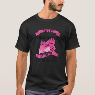 T-shirt Pas le temps Mon poisson me dit quelque chose