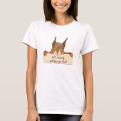 T-shirt Pas le Temps Pour Ça ! Écureuil Drôle (Devant)