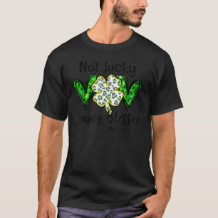 T-shirt Pas Lucky Simple Béni Jour de la Saint Patrick Foi