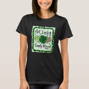 T-shirt Pas Lucky Tout Simplement Béni Jour de la Saint Pa