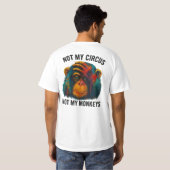 T-SHIRT PAS MES SINGES (Dos entier)
