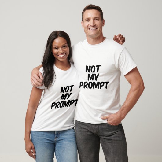T-shirt Pas mon invite (Unisexe)