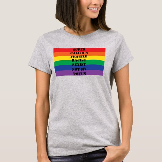 T-shirt Pas mon Potus (Devant)