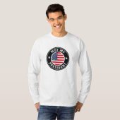 T-shirt Pas mon président (Devant entier)