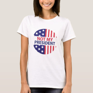 T-shirt Pas mon président
