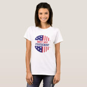 T-shirt Pas mon président (Devant entier)