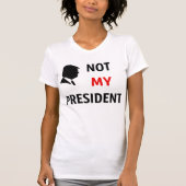 T-shirt Pas mon président (Devant)