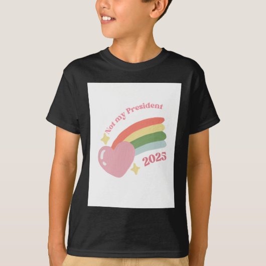 T-shirt Pas mon président 2025 1 (Devant)