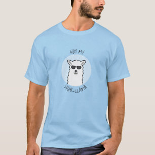 T-shirt Pas mon prob-llama