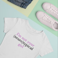 Pas Neurotypique fille mignonne Autisme Fierté Asp