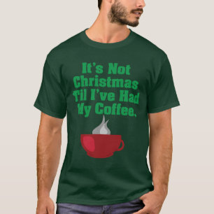 T-shirt Pas Noël jusqu'au café