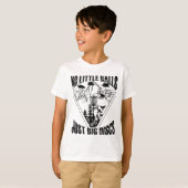 T-shirt Pas petit juste gros disques Disc Golf (Devant entier)