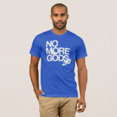 T-shirt Pas plus de dieux (Devant entier)