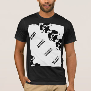 T-shirt Pas plus de pièce en t de bloc d'Aiden de Meanies