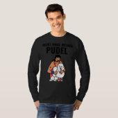 T-shirt Pas Sans Mon Poodle (Devant entier)
