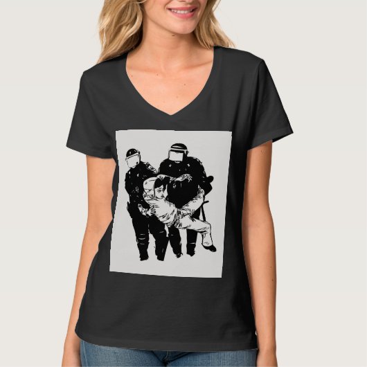 T-shirt Pas Sans Un Combat (Devant)