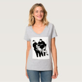 T-shirt Pas Sans Un Combat (Devant entier)
