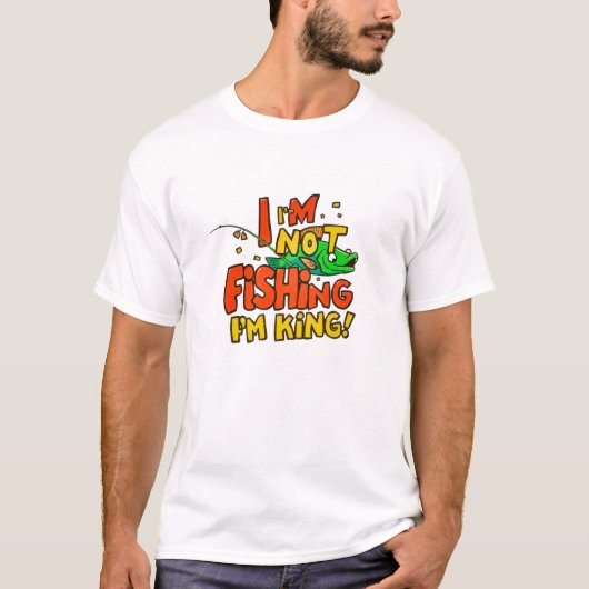 T-shirt Pas seulement la pêche (Devant)