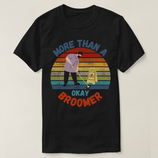 T-shirt Pas Seulement Un Bon Boomer (Design devant)