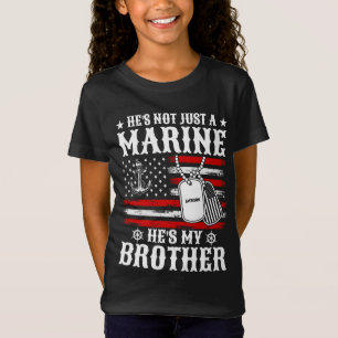 T-Shirt Pas seulement un marin, c'est mon frère patriote d