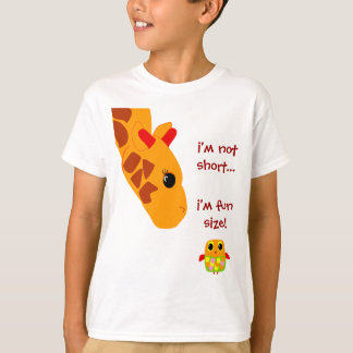 T-shirt pas short im, im taille d'amusement