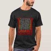 T-shirt Pas Si Facile Etre ... Procureur du district futur (Devant)