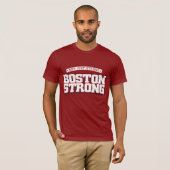 T-shirt Pas simplement fort. Boston fort (Devant entier)