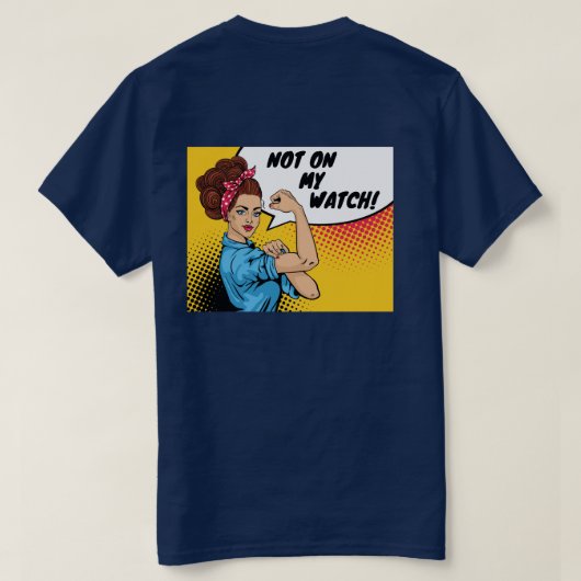T-shirt Pas Sous Ma Surveillance (Design dos)