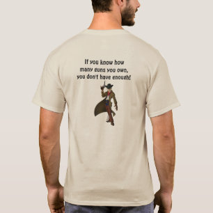 T-shirt Pas Suffisamment De Guns Long Sleeve Chemise