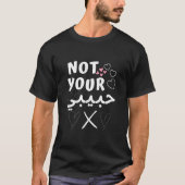 T-shirt Pas ton habibi (Devant)
