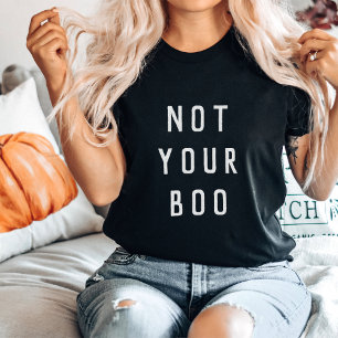 T-shirt Pas ton Halloween Boo