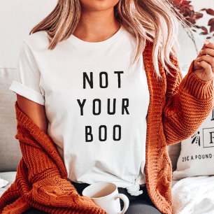 T-shirt Pas ton Halloween Boo