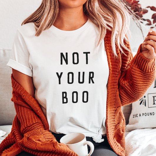 T-shirt Pas ton Halloween Boo
