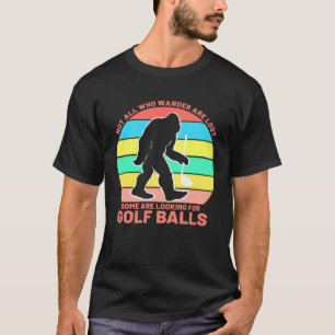 T-shirt Pas tous errer Loin Warm Womens Mens Golf Balls