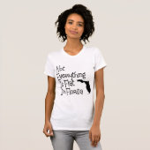 T-shirt Pas tout en Floride est plat (Devant entier)