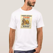 T-shirt Pas un ancien élève (Devant)