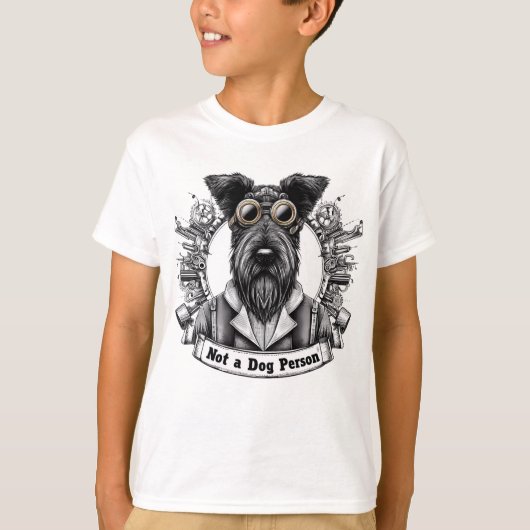 T-shirt Pas un chien 02 (Devant)