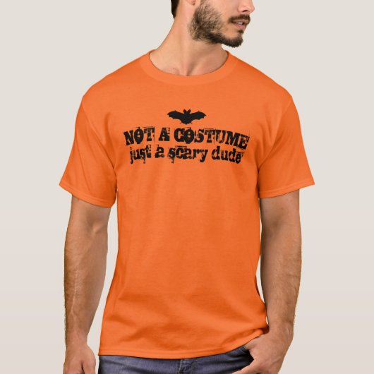 T-shirt Pas un costume (Devant)