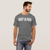T-shirt Pas un Fed rétro (Devant entier)