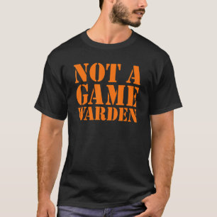 T-shirt Pas un gardien de jeu