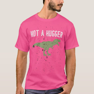 T-shirt Pas Un Gros Amusant Vintage Distressé T-Rex Sarcas