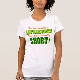 T-shirt Pas un Leprechaun court