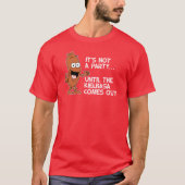 T-shirt Pas Un Parti Avant Que Kielbasa Ne Sorte (Devant)