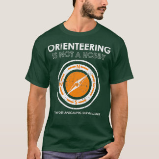 T-shirt Pas un produit d'orientation Hobby Compass