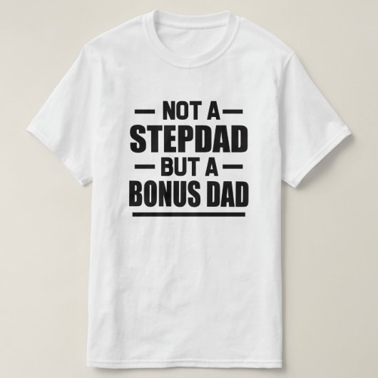 T-shirt Pas un Stepdad mais une chemise d'hommes drôles de (Design devant)