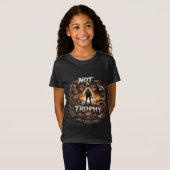 T-Shirt Pas un Trophée (Devant entier)