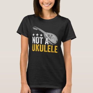 T-shirt Pas Un Ukulele Mandolin Player Expert Musicien Mus