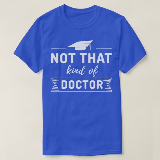 T-shirt Pas un vrai docteur 1 (Design devant)